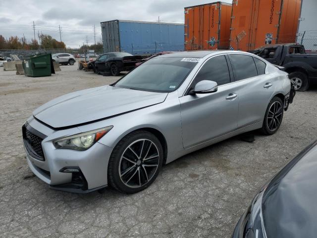 INFINITI Q50 BASE 2014 with VIN JN1BV7AR3EM700498 - Photo from auction