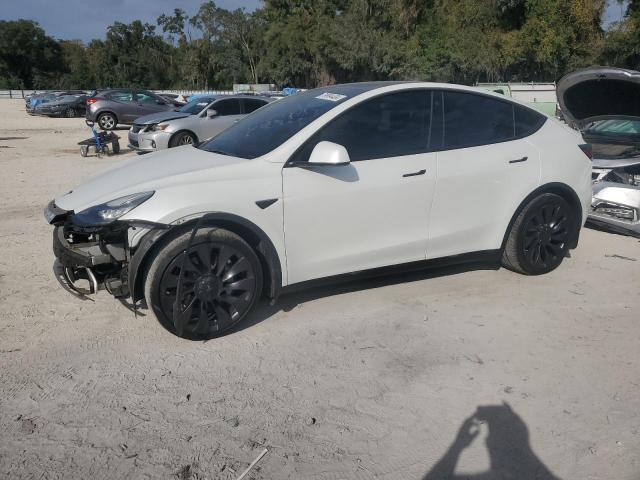TESLA MODEL Y 2021 مع رقم تعريف المركبة 5YJYGDEE6MF176357 - صورة من المزاد