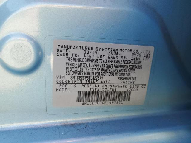 Photo 14 from auction – 2014 NISSAN VERSA NOTE with VIN 3N1CE2CP6EL427571