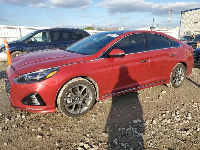 HYUNDAI SONATA LIM 2019 with VIN 5NPE34AB3KH742130 - Photo from auction