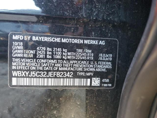 Photo 14 from auction – 2018 BMW X2 XDRIVE2 with VIN WBXYJ5C32JEF82342