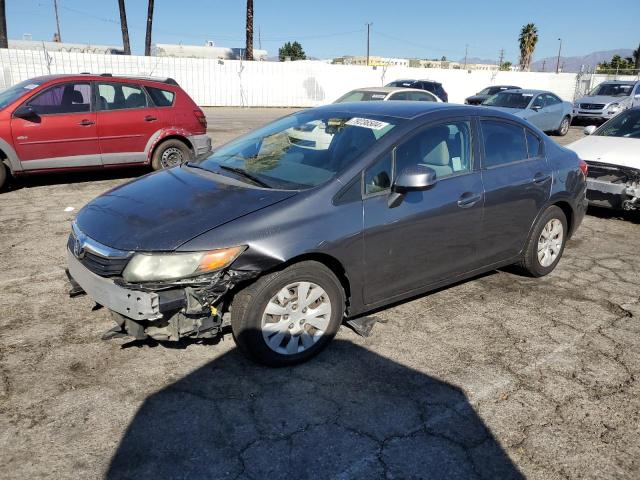 HONDA CIVIC LX 2012 with VIN 19XFB2F57CE347405 - Photo from auction
