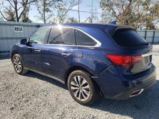 Foto 2 de la subasta – 2015 ACURA MDX TECHNO con VIN 5FRYD4H61FB032214