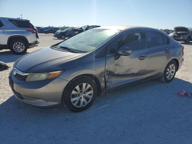 HONDA CIVIC LX 2012 with VIN 2HGFB2F59CH503479 - Photo from auction