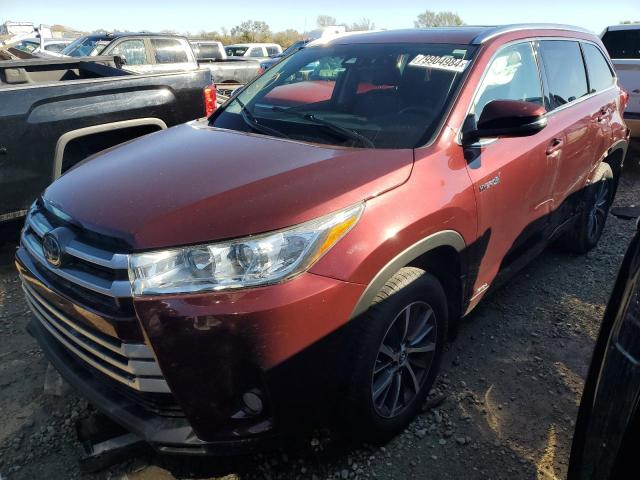 TOYOTA HIGHLANDER 2017 with VIN 5TDJGRFH2HS027467 - Photo from auction