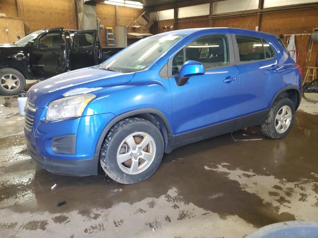 CHEVROLET TRAX 1LS 2015 with VIN KL7CJPSB9FB129608 - Photo from auction