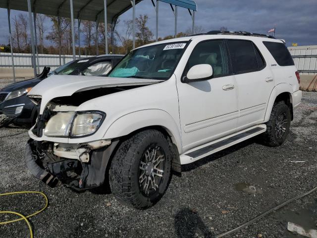 TOYOTA SEQUOIA LI 2002 with VIN 5TDZT38A52S064824 - Photo from auction
