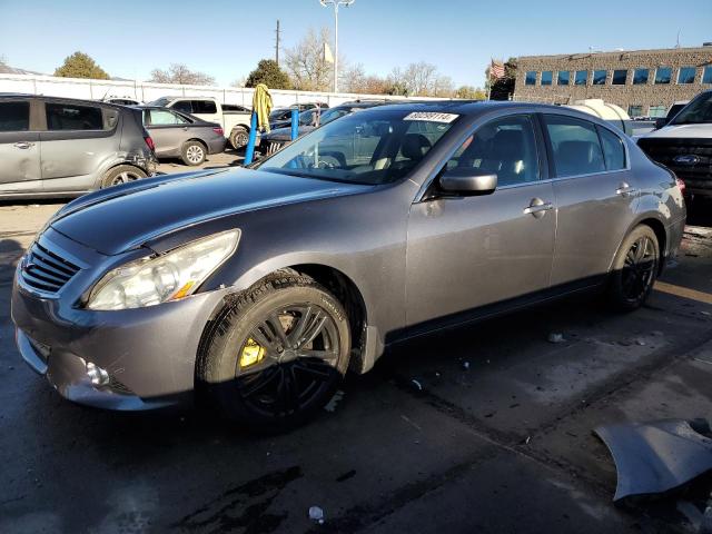 INFINITI G25 BASE 2011 with VIN JN1DV6AP7BM601602 - Photo from auction