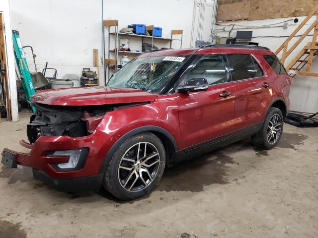 FORD EXPLORER S 2017 с VIN 1FM5K8GT4HGC55151 - Снимка от търг
