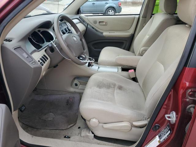 Photo 7 from auction – 2005 TOYOTA HIGHLANDER with VIN JTEGD21A350130041