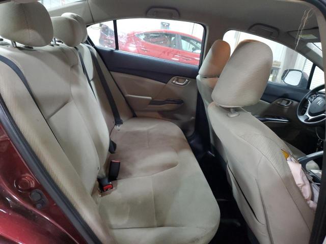 Photo 10 from auction – 2013 HONDA CIVIC LX with VIN 19XFB2F51DE045254
