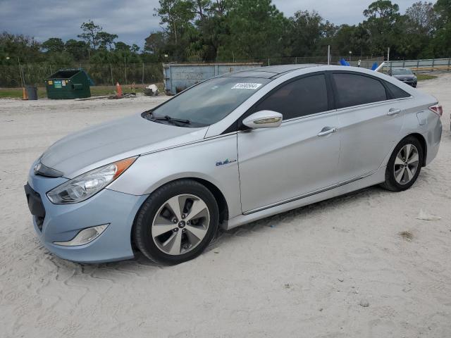 HYUNDAI SONATA HYB 2011 with VIN KMHEC4A47BA016937 - Photo from auction