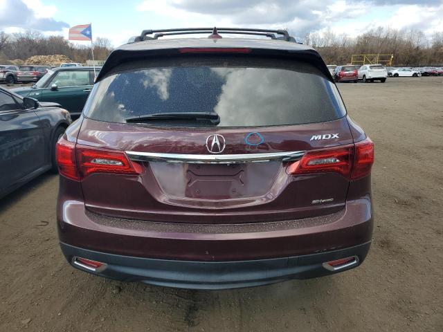 Photo 6 from auction – 2014 ACURA MDX TECHNO with VIN 5FRYD4H43EB009806
