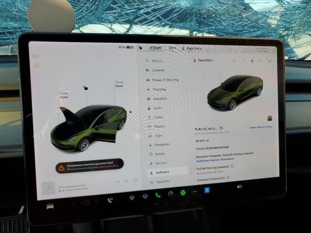 Photo 9 from auction – 2021 TESLA MODEL 3 with VIN 5YJ3E1EA6MF067098