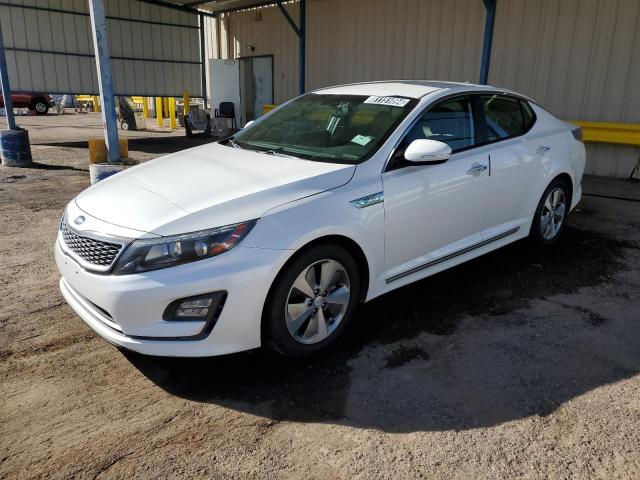 KIA OPTIMA HYB 2015 with VIN KNAGN4AD8F5080178 - Photo from auction