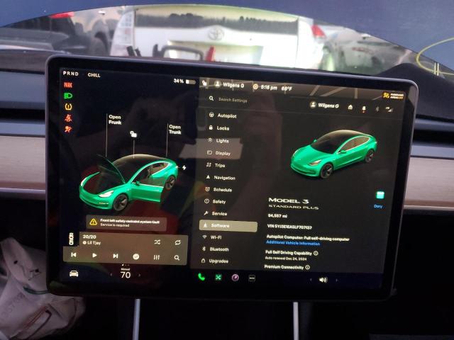 Photo 9 from auction – 2020 TESLA MODEL 3 with VIN 5YJ3E1EA5LF707137