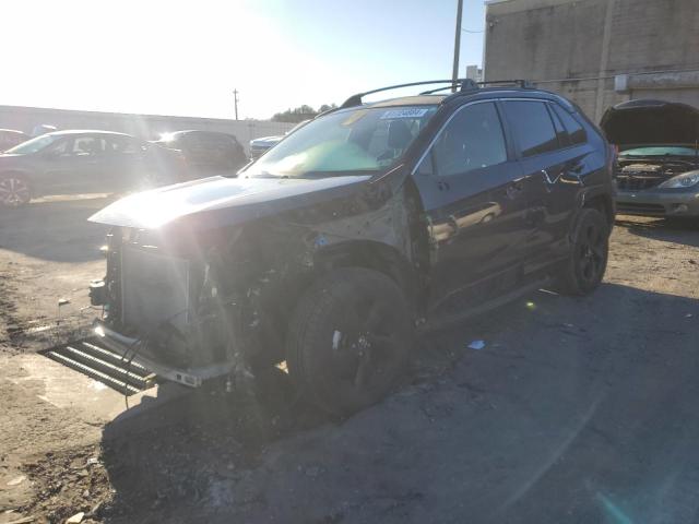 TOYOTA RAV4 XSE 2019 with VIN JTMEWRFV3KD517316 - Photo from auction
