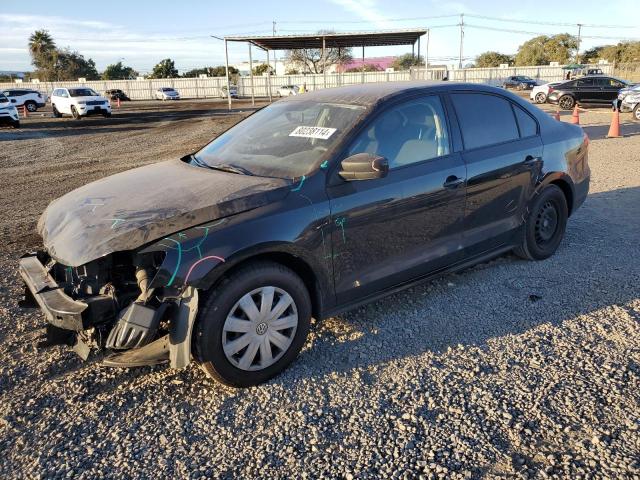 VOLKSWAGEN JETTA BASE 2015 with VIN 3VW1K7AJ1FM300115 - Photo from auction