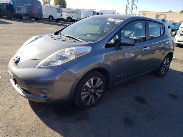 NISSAN LEAF S 2015 with VIN 1N4AZ0CPXFC303870 - Photo from auction