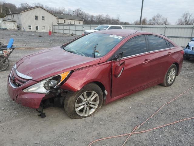 HYUNDAI SONATA GLS 2014 with VIN 5NPEB4AC3EH867418 - Photo from auction