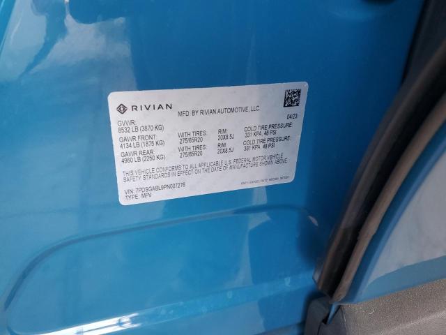Photo 14 from auction – 2023 RIVIAN R1S LAUNCH with VIN 7PDSGABL9PN007276