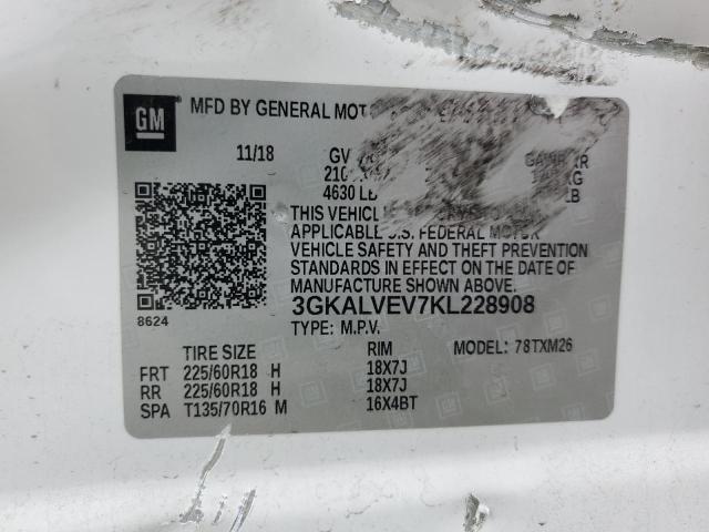 Photo 14 from auction – 2019 GMC TERRAIN SL with VIN 3GKALVEV7KL228908