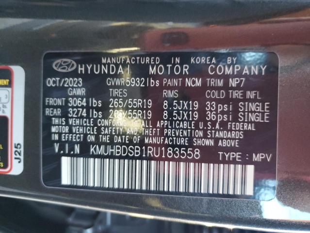 Photo 14 from auction – 2024 GENESIS GV80 BASE with VIN KMUHBDSB1RU183558