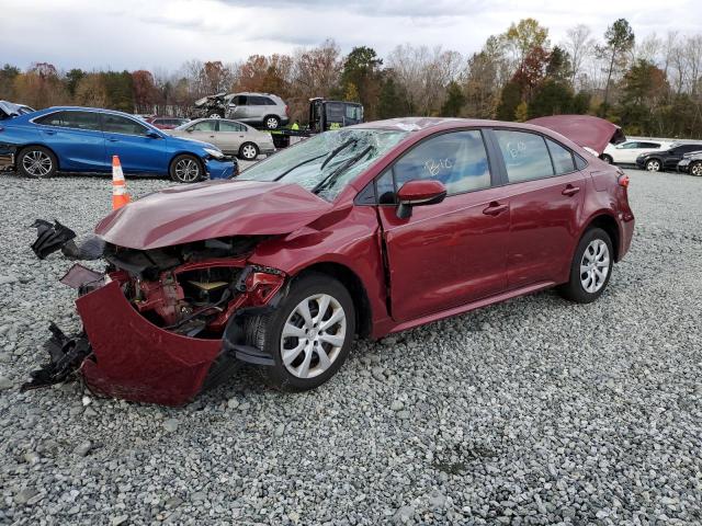 TOYOTA COROLLA LE 2022 with VIN 5YFEPMAE8NP378745 - Photo from auction