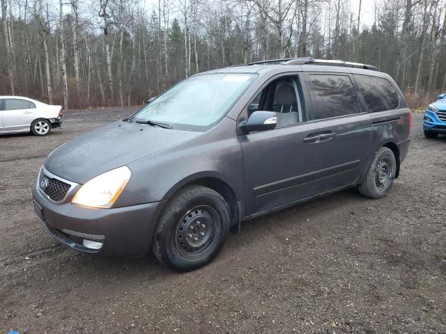 KIA SEDONA LX 2014 with VIN KNDMG4C7XE6576891 - Photo from auction