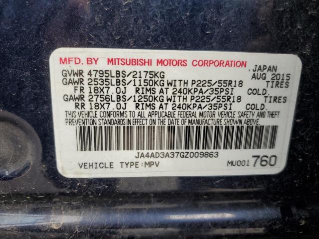 Photo 14 from auction – 2016 MITSUBISHI OUTLANDER with VIN JA4AD3A37GZ009863