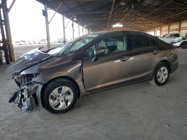 HONDA CIVIC LX 2015 with VIN 19XFB2F55FE287127 - Photo from auction