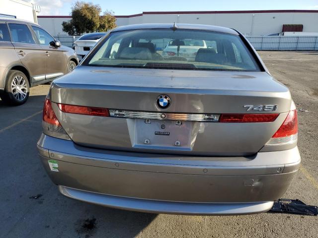 Photo 6 from auction – 2002 BMW 745 I with VIN WBAGL63462DP57016