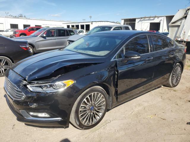 FORD FUSION SE 2017 with VIN 3FA6P0H92HR130193 - Photo from auction