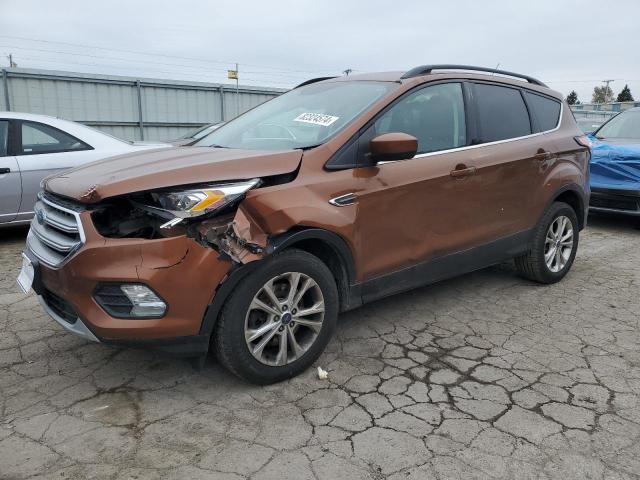 FORD ESCAPE SE 2017 with VIN 1FMCU9G90HUC75264 - Photo from auction