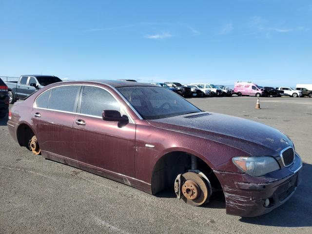 Photo 4 from auction – 2006 BMW 750 LI with VIN WBAHN835X6DT62829