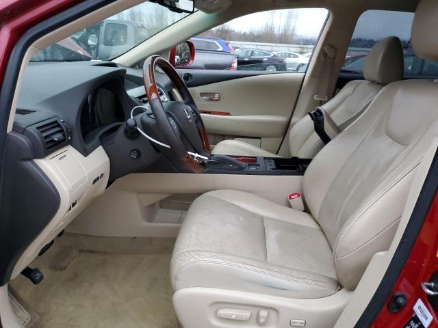 Photo 7 from auction – 2010 LEXUS RX 450H with VIN JTJBC1BA7A2007882