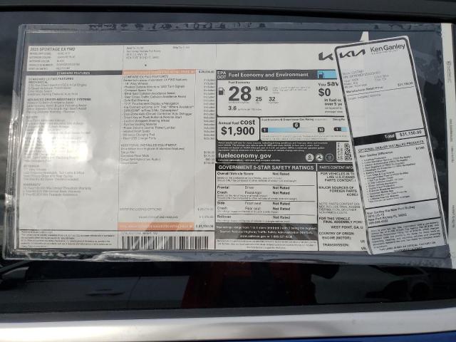 Photo 13 from auction – 2025 KIA SPORTAGE E with VIN 5XYK33DF2SG257481