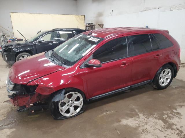 FORD EDGE SEL 2014 with VIN 2FMDK3JC8EBB53717 - Photo from auction