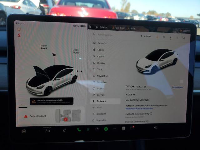 Photo 9 from auction – 2021 TESLA MODEL 3 with VIN 5YJ3E1EA7MF923427