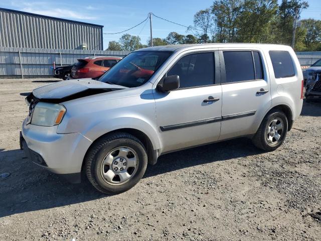 HONDA PILOT LX 2013 with VIN 5FNYF3H27DB017619 - Photo from auction