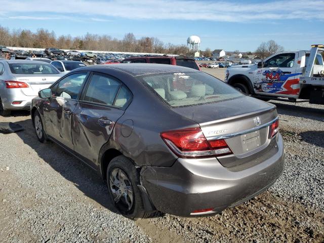 Photo 2 from auction – 2015 HONDA CIVIC LX with VIN 19XFB2F55FE290562