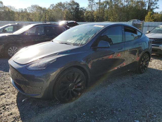TESLA MODEL Y 2022 with VIN 7SAYGDEF6NF416746 - Photo from auction