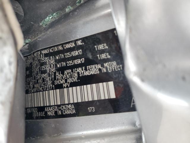 Photo 14 from auction – 2021 TOYOTA RAV4 XLE with VIN 2T3W1RFV7MC172771
