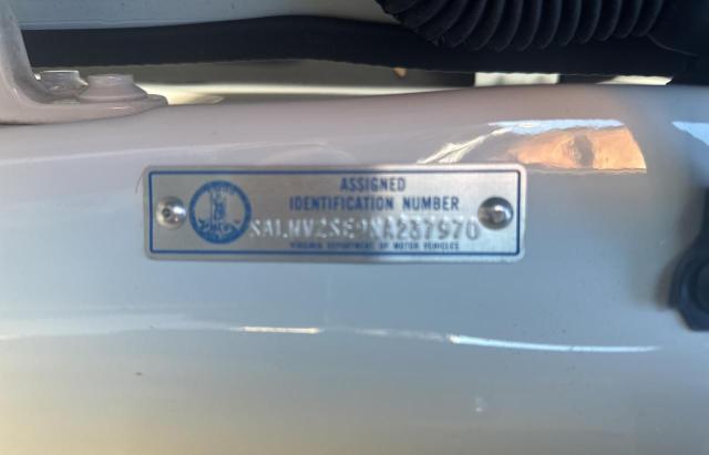 Photo 10 from auction – 2022 LAND ROVER RANGE ROVE with VIN SALWV2SE9NA237970