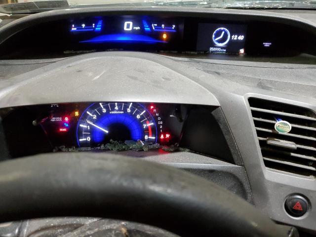 Photo 9 from auction – 2012 HONDA CIVIC LX with VIN 19XFB2F52CE081372