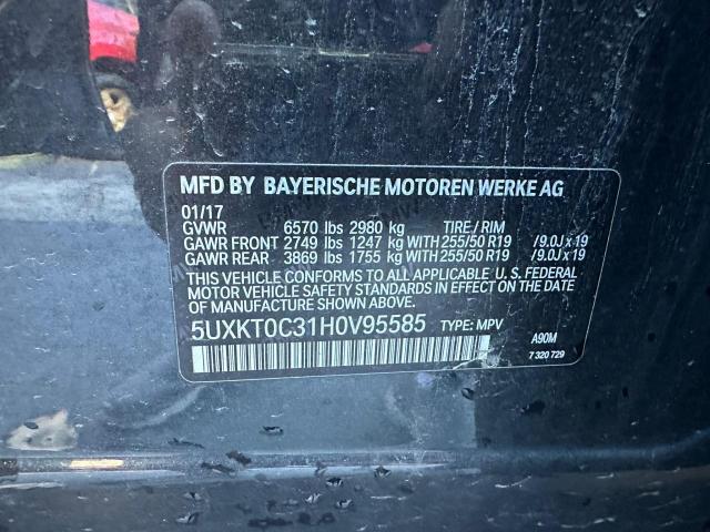Photo 10 from auction – 2017 BMW X5 XDR40E with VIN 5UXKT0C31H0V9558
