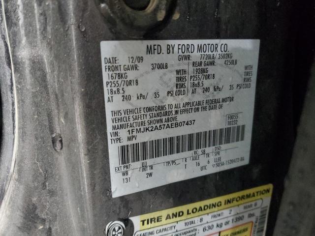 Photo 14 from auction – 2010 FORD EXPEDITION with VIN 1FMJK2A57AEB07437