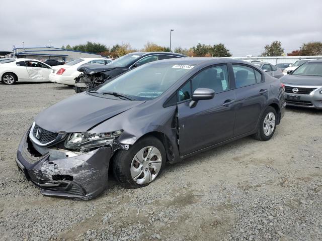 Photo 1 from auction – 2015 HONDA CIVIC LX with VIN 19XFB2F56FE702360