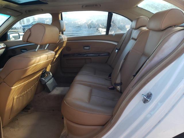 Photo 10 from auction – 2006 BMW 750 LI with VIN WBAHN83526DT39514