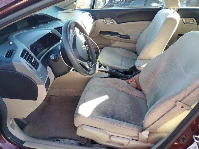 Photo 7 from auction – 2012 HONDA CIVIC LX with VIN 19XFB2F52CE351510